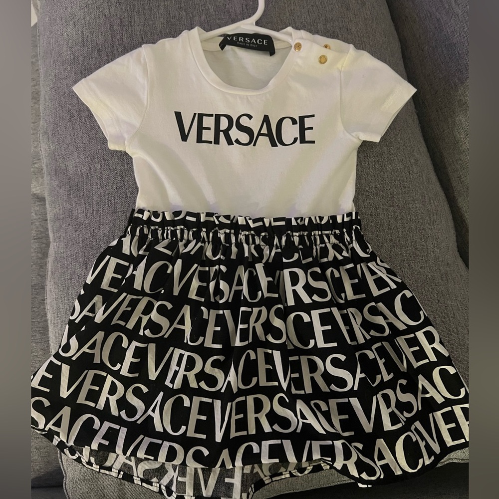 Toddler Versace Dress 12/18months Worn Once